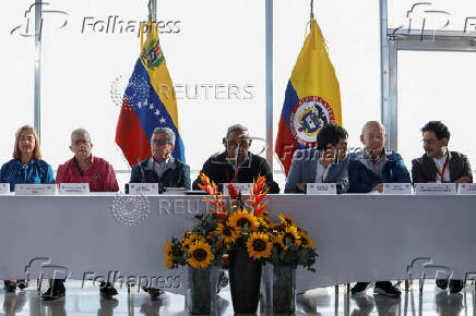 Colombia's government and the National Liberation Army (ELN) rebels begin renewed peace talks in Caracas