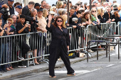 Funeral of late French talk show host and TV journalist Thierry Ardisson in Paris