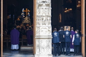 Funeral of French Cardinal Andre Vingt-Trois at Notre-Dame Cathedral