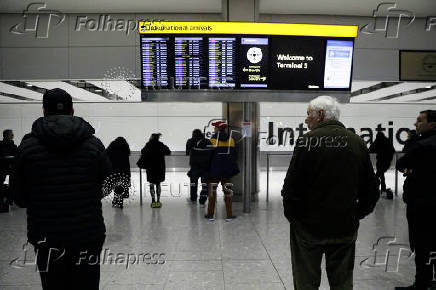 FILE PHOTO: Terminal 5 at Heathrow Airport in London