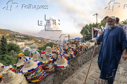 Tourists vist Morocco's Chefchaouen