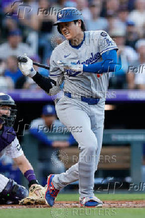 MLB: Los Angeles Dodgers at Colorado Rockies