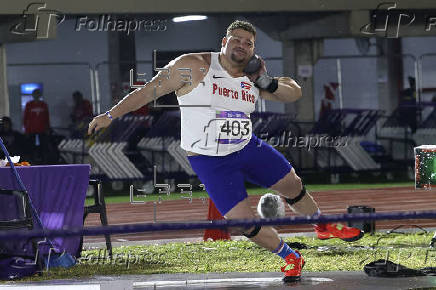 Atletismo: impulsión de bala masculino