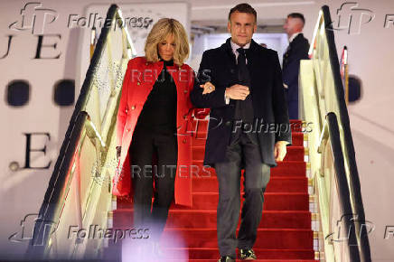 French President Macron visits China