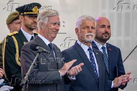 King Philippe of Belgium visits the Czech Republic