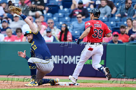 MLB: Milwaukee Brewers at Cleveland Guardians