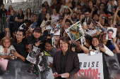 Tom Cruise presenta 'Misión Imposible: la sentencia final' en Ciudad de México