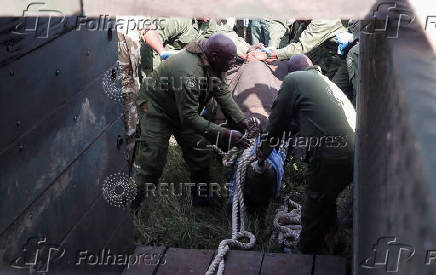 KWS rangers translocate endangered black rhinos from the Ol Pejeta Conservancy to establish a new breeding population at the Segera Conservancy in Laikipia