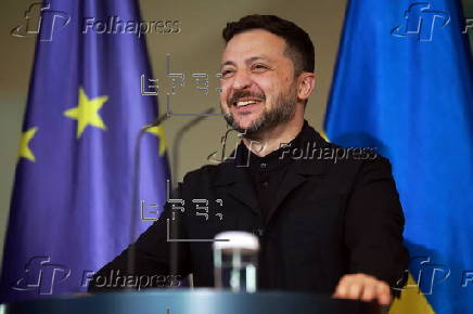 Ukrainian President Volodymyr Zelensky visits Berlin