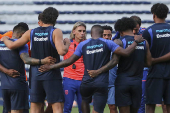 Entrenamiento de selección Ecuador