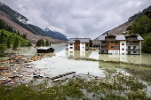 Aftermath of Birch Glacier collapse in Switzerland