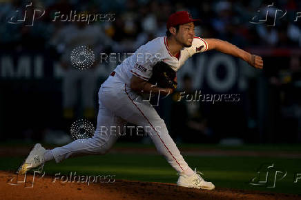 MLB: Athletics at Los Angeles Angels
