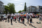 Family March in Moldova