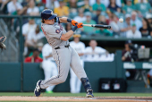 MLB: Houston Astros at Athletics