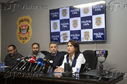 Coletiva de Imprensa sobre o assassinato do empresário em Interlagos