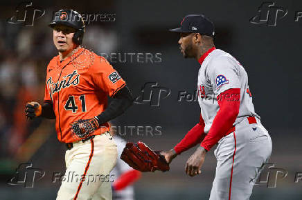 MLB: Boston Red Sox at San Francisco Giants