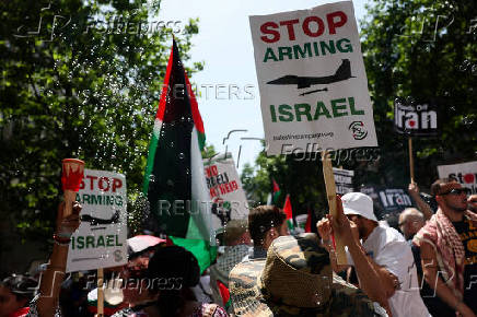 Pro-Palestinian demonstration in London