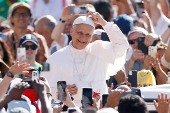 Pope Leo XIV holds general audience in St. Peter's Square, at the Vatican