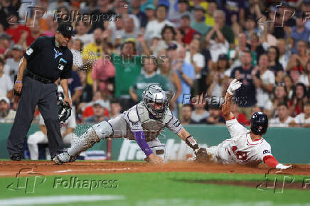 MLB: Colorado Rockies at Boston Red Sox