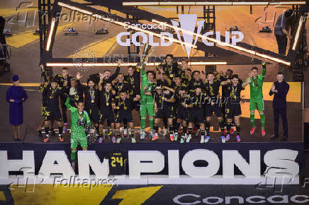 Soccer: Concacaf Gold Cup-Final-Mexico at USA