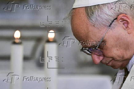 Pope Leo XIV leads Angelus prayer at Castel Gandolfo