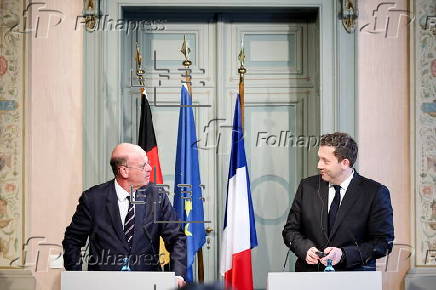 German-French closed-door meeting of finance ministers at Genshagen Castle