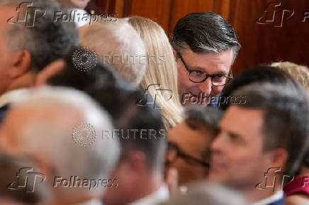 U.S. President Trump hosts dinner with Republican members of Congress at the White House in Washington