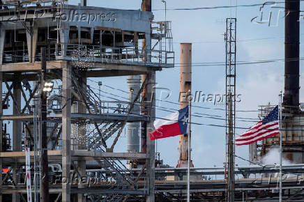 FILE PHOTO: A view of Valero Houston Refinery in Houston