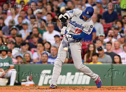 MLB: Los Angeles Dodgers at Boston Red Sox