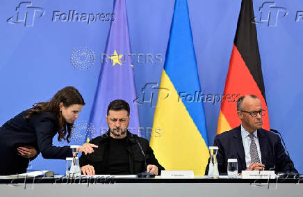 Western leaders discuss Ukraine war before Trump meeting with Putin