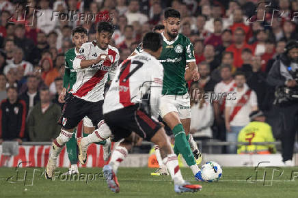Partida entre River Plate e Palmeiras pela Copa Libertadores