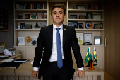 O deputado federal Nikolas Ferreira