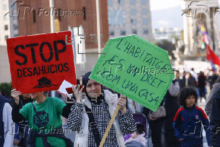 Barcelona vuelve a las calles para exigir una bajada de alquileres