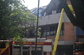 Pós incêndio na PUC-PR