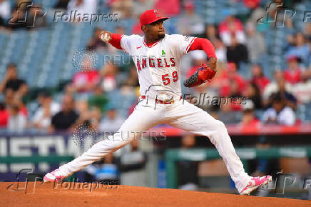 MLB: Miami Marlins at Los Angeles Angels