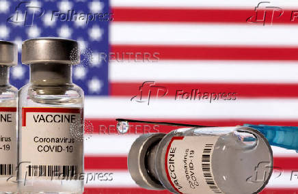FILE PHOTO: Illustration shows vials labelled 