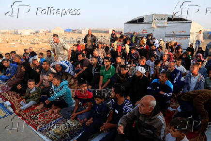 First day of Eid al-Adha in Khan Younis