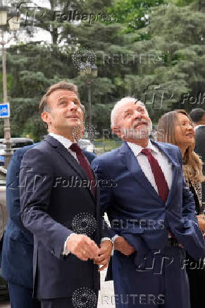 Brazil's President Luiz Inacio Lula da Silva visits France