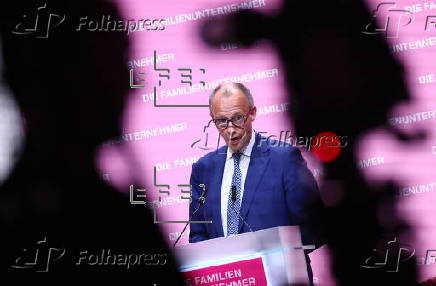 German Chancellor Merz attends Family Business Days 2025