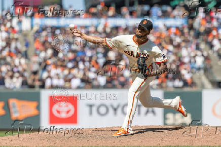 MLB: Cleveland Guardians at San Francisco Giants
