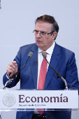 México y EE.UU. cerca de llegar a conclusión por aranceles al acero y aluminio: Ebrard