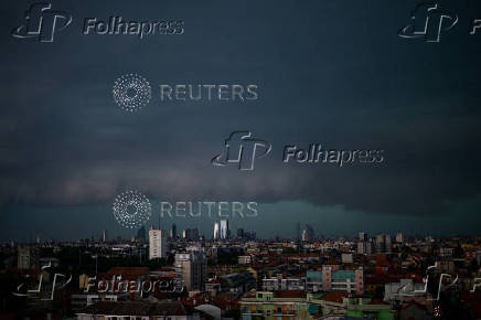 Severe storm batters Milan