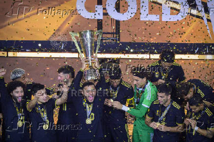 Soccer: Concacaf Gold Cup-Final-Mexico at USA