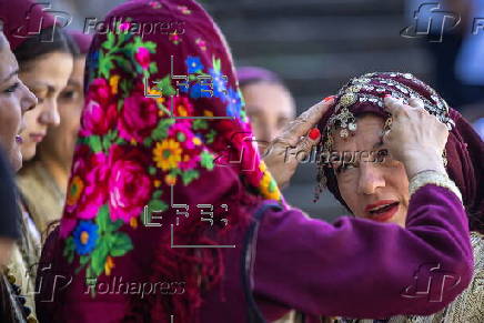 Traditional St. Peter's day wedding in Galicnik