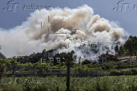 INCENDIO FORESTAL EN A MOREIRA