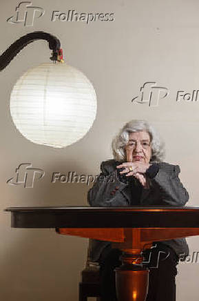 A atriz Walderez de Barros, em São Paulo