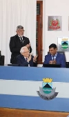 Alexandre frota em homenagem ao apresentador carlos alberto de nóbrega em cotia sp