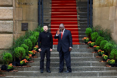 Ukraine's President Volodymyr Zelenskiy visits South Africa