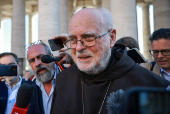 Cardinals arrive in the Vatican for general congregation meetings