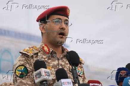 Houthi supporters protest against the US in Sana'a